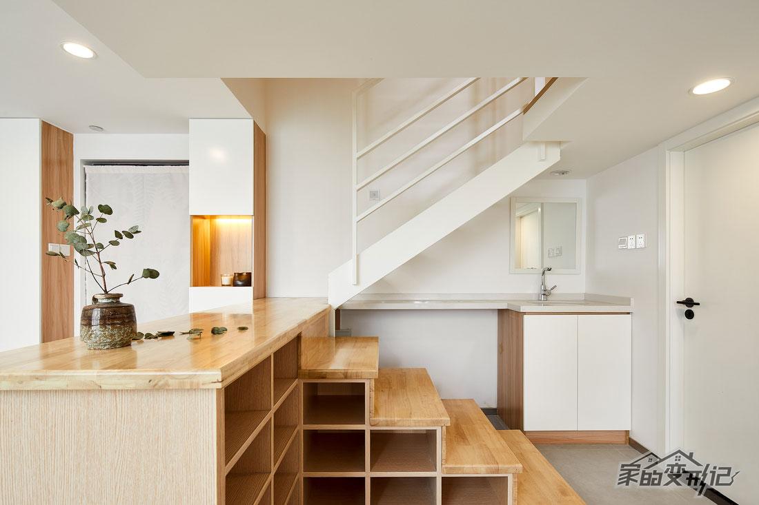 【35平现代日式】现代简住宅，展现出朴素原始之美！
