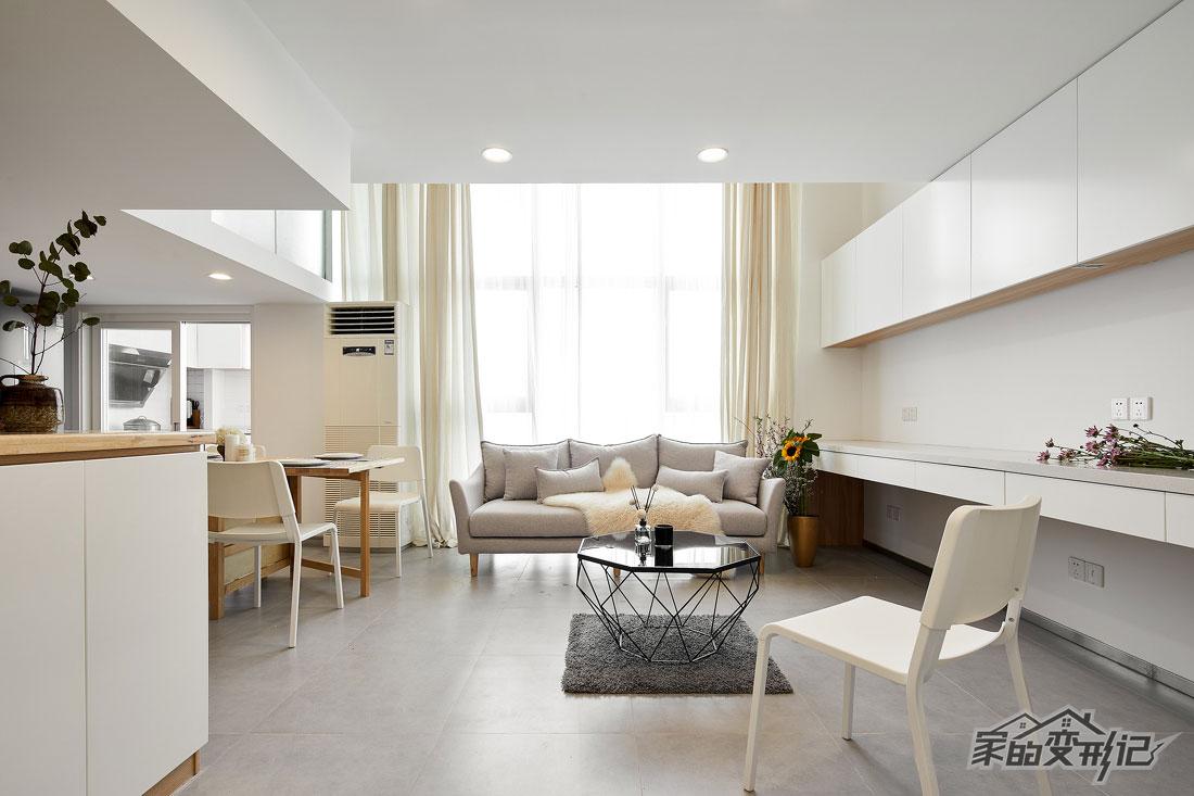 【35平现代日式】现代简住宅，展现出朴素原始之美！